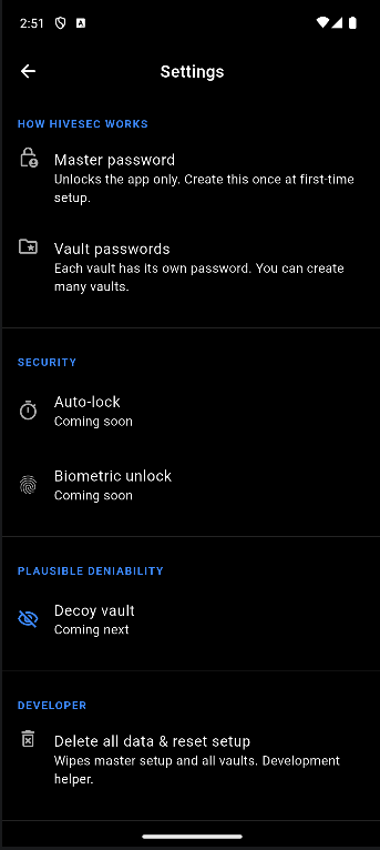 HiveSec app screenshot 4