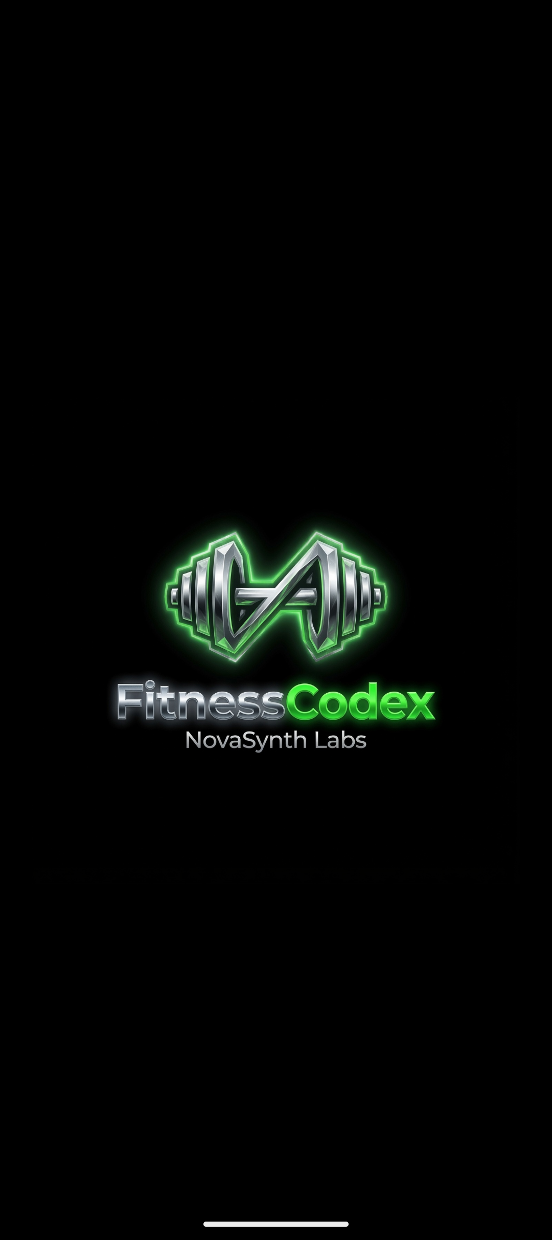 FitnessCodex app screenshot 1