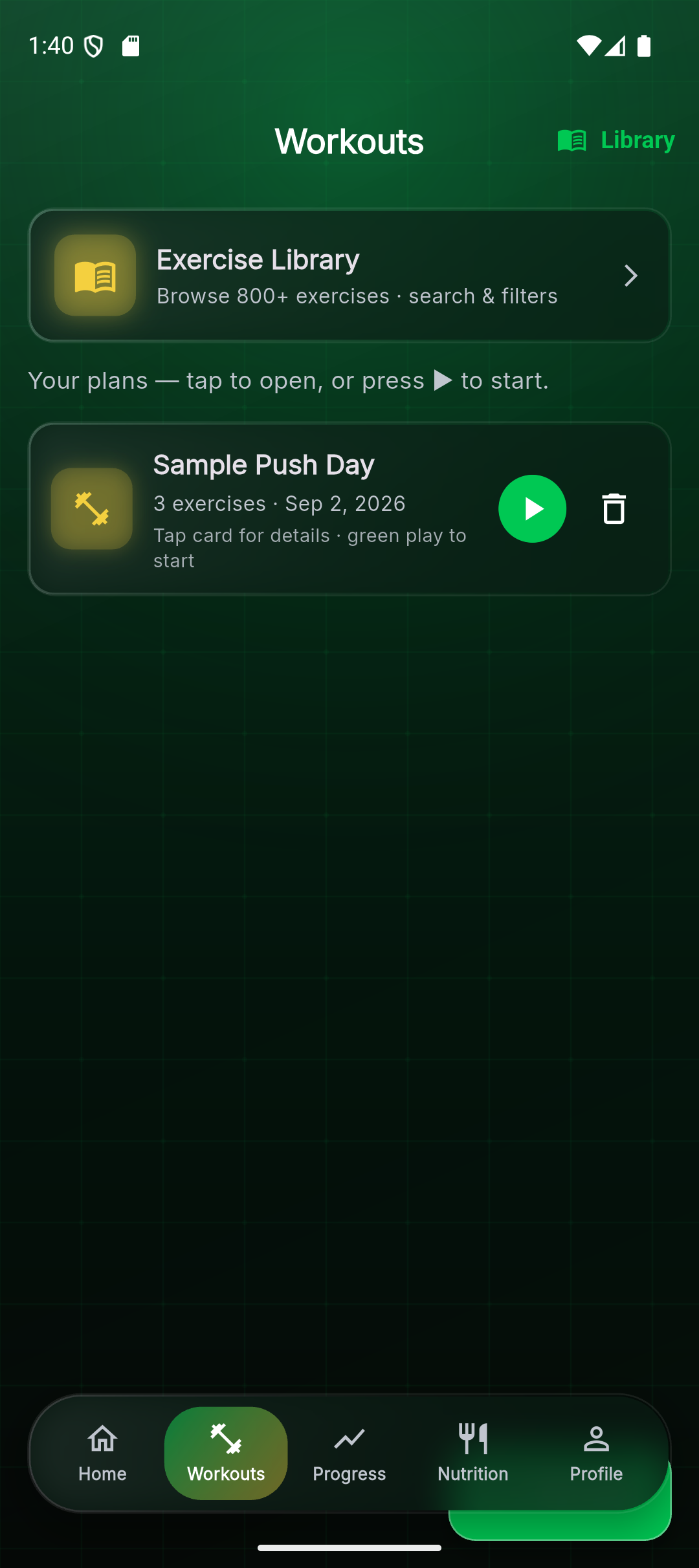FitnessCodex app screenshot 5