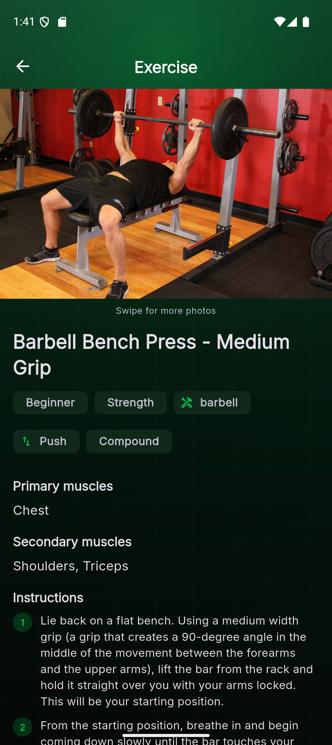 FitnessCodex app screenshot 7