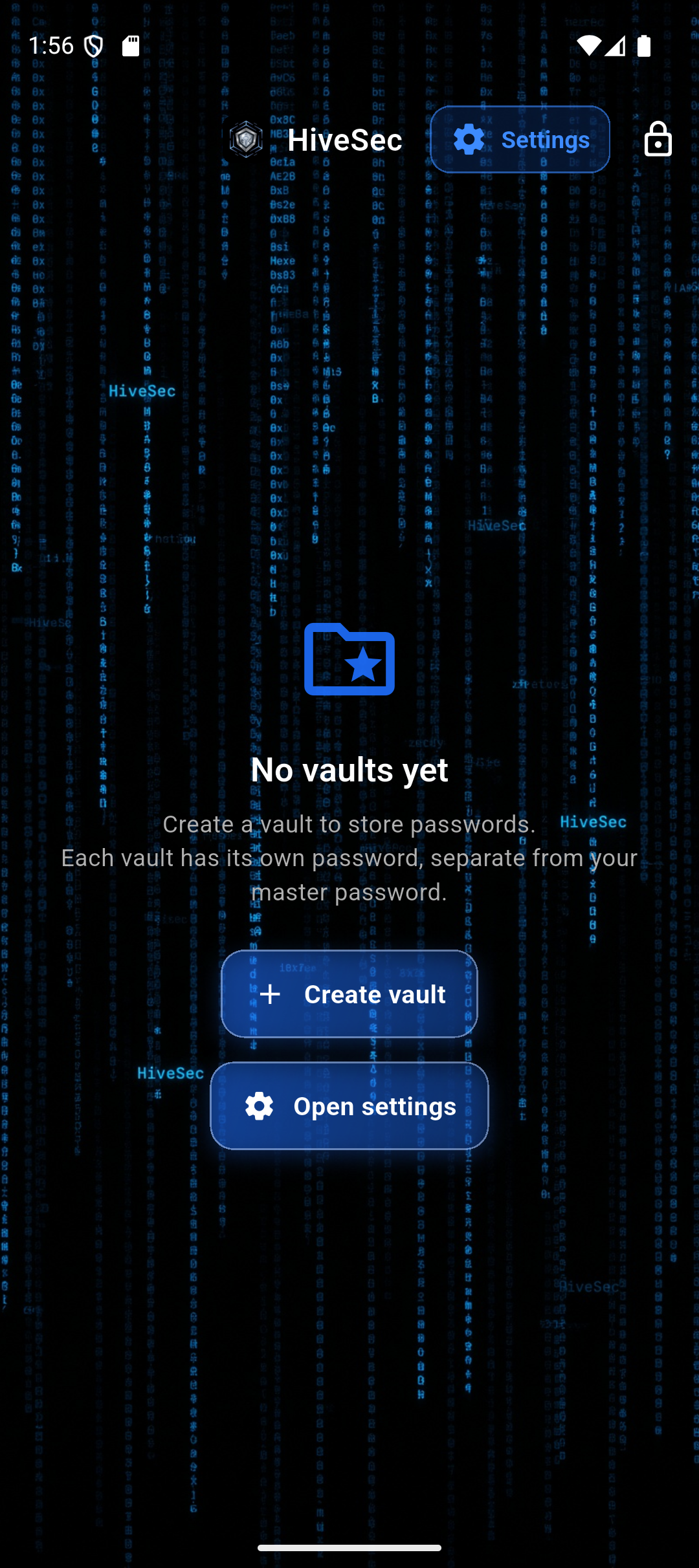 HiveSec app screenshot 1