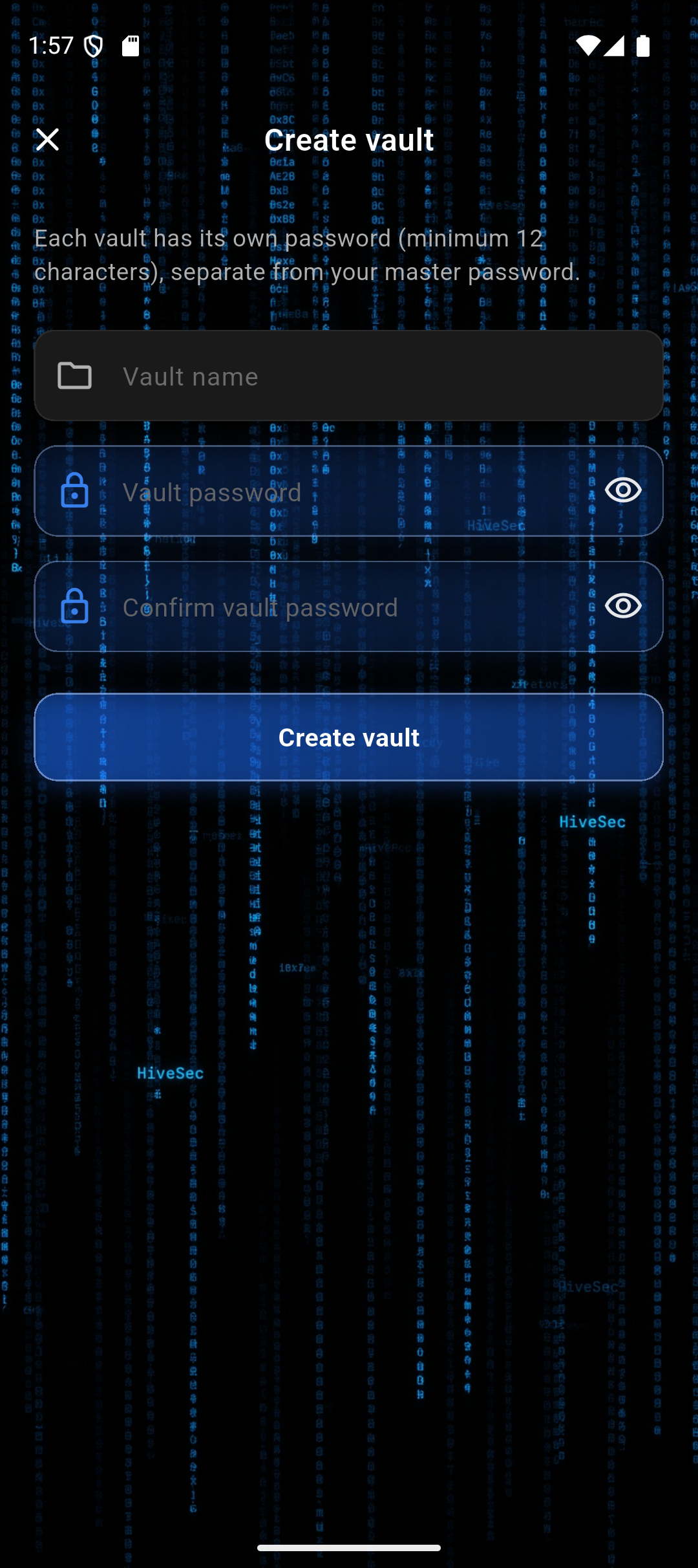 HiveSec app screenshot 2